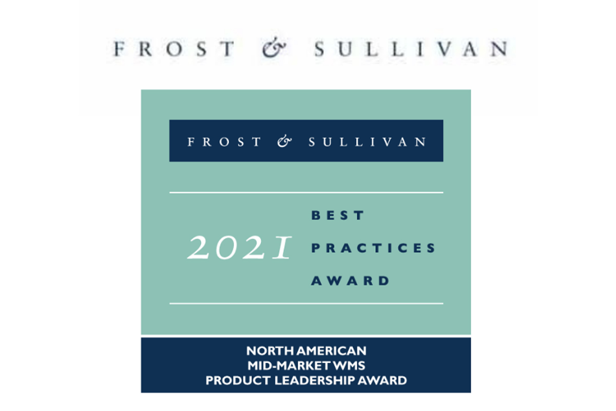 Made4net 2021 Best Practices Award, Frost & Sullivan