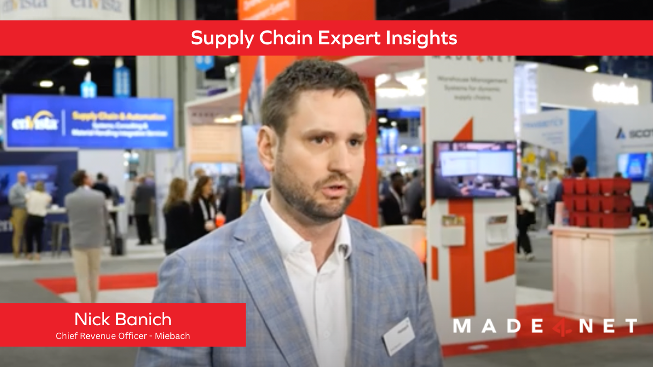 Q&A with Nick Banich, Chief Revenue Officer, Miebach | Made4net