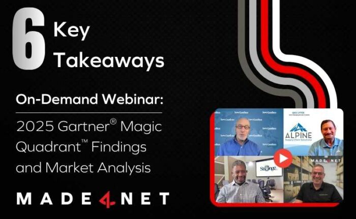 Six key takeaways from the 2025 Gartner Magic Quadrant for WMS