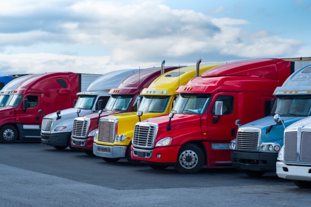 A warehouse yard using automation to optimize its processes