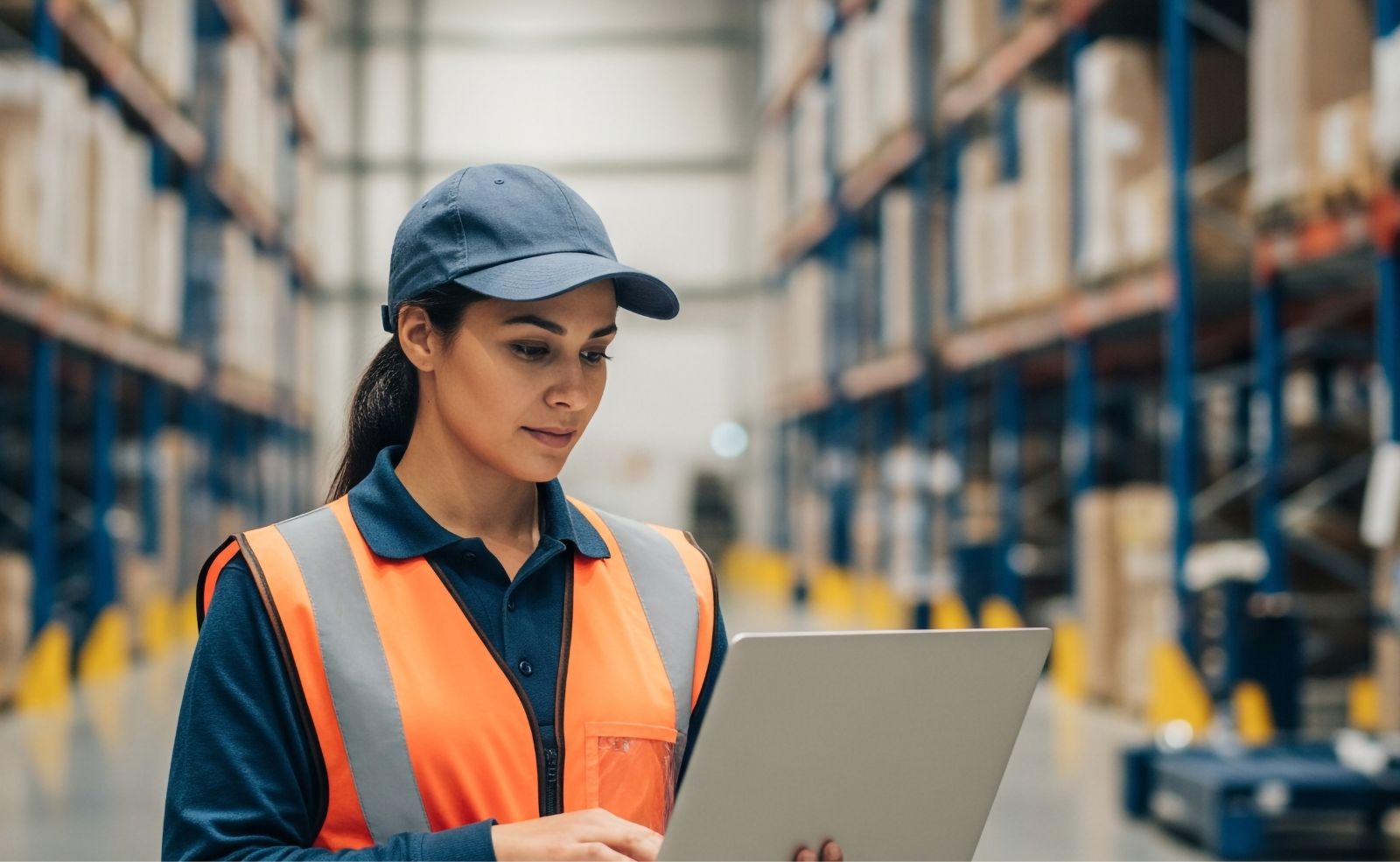 Operator exploring last-mile delivery software options